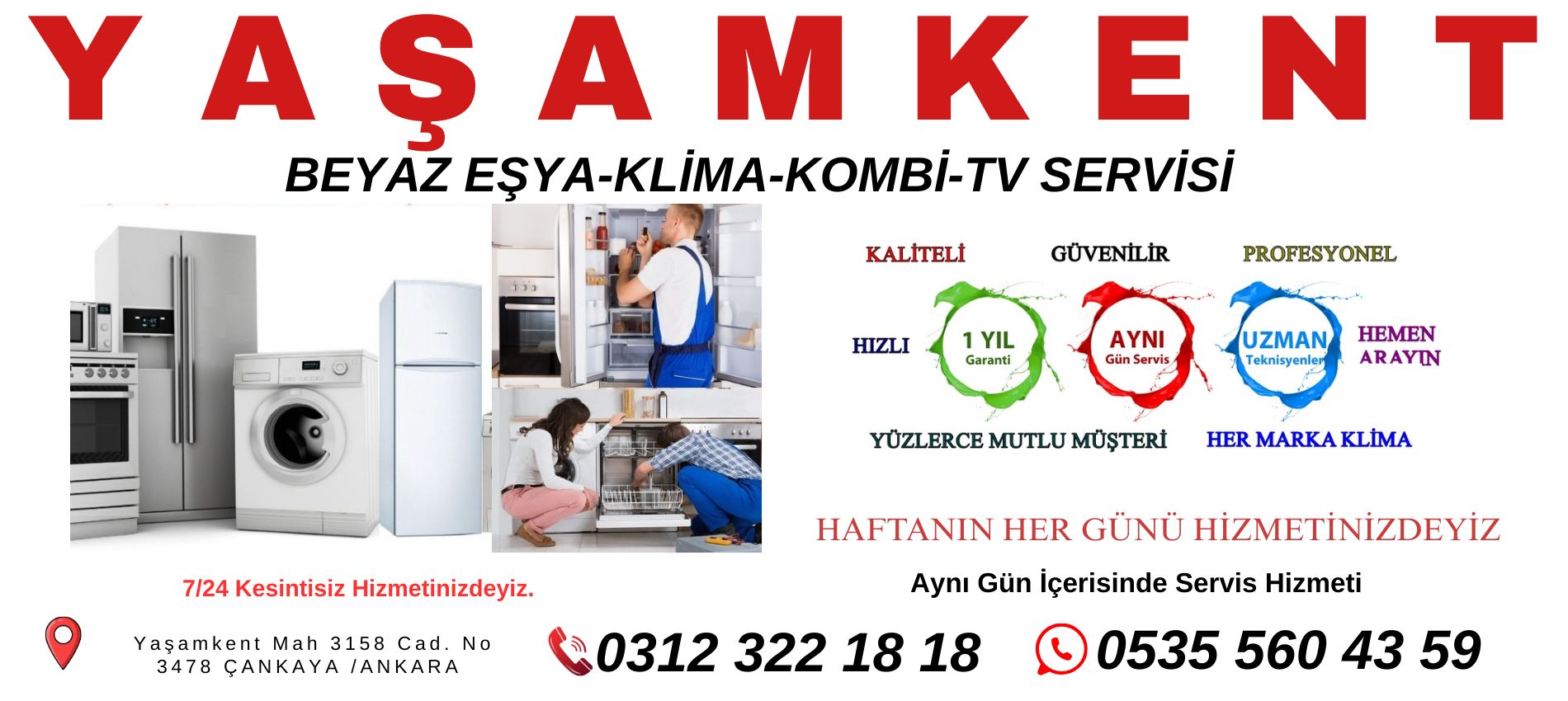 Yaşamkent Beyaz Eşya